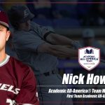 Nick Howie Chosen As Academic All-America Of The Year